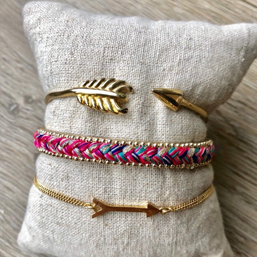 Stella & Dot Arm Party Bracelets (lot)